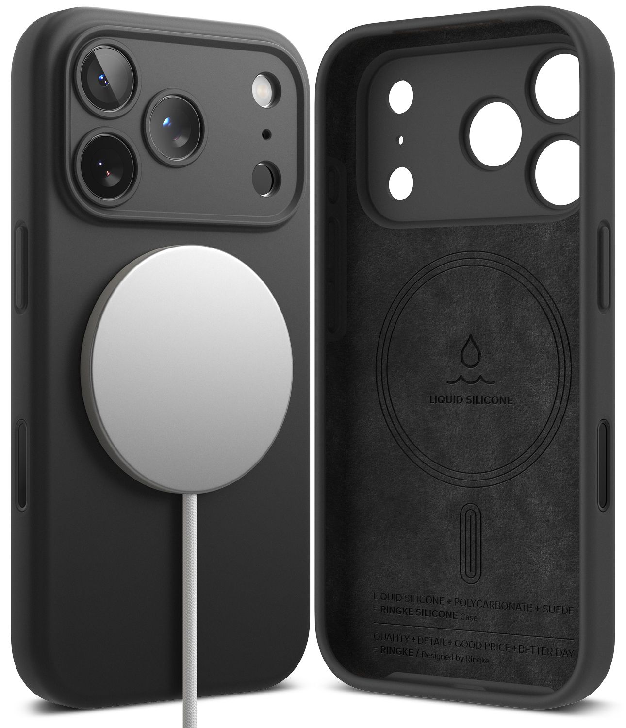 SI for iPhone 17 Pro MagSafe Accessories Case - Black
