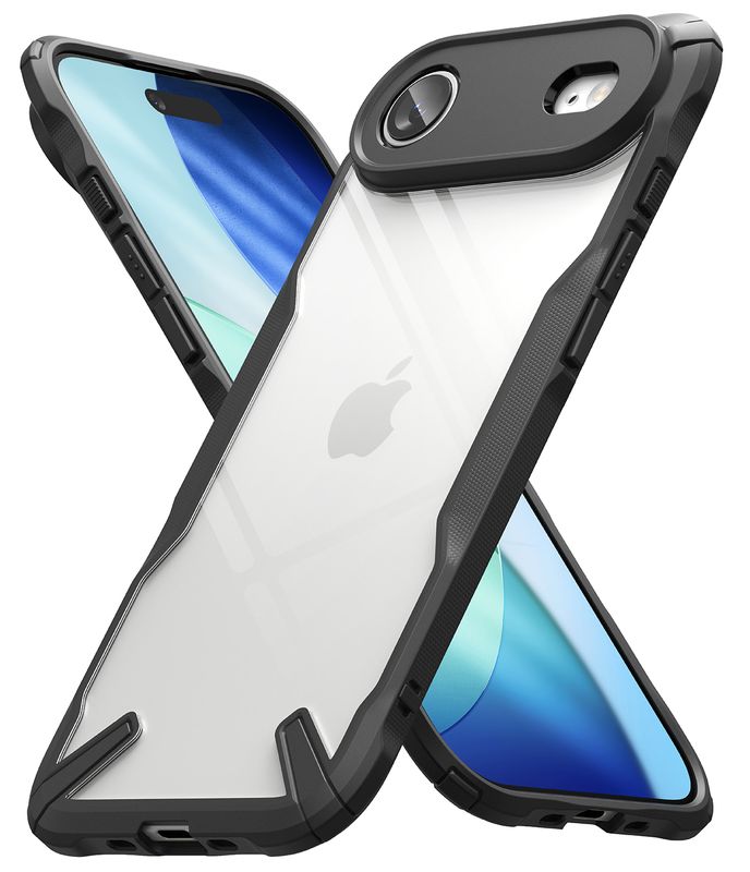 Fusion X for iPhone 17 Air Military-Grade Slim Protective Case - Black