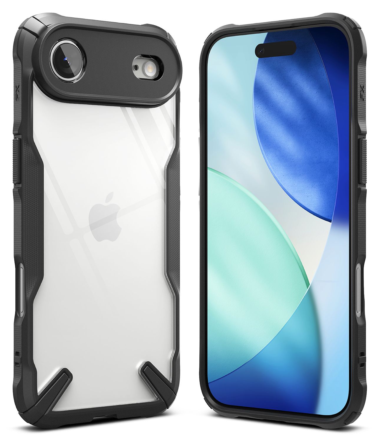Fusion X for iPhone 17 Air Military-Grade Slim Protective Case - Black