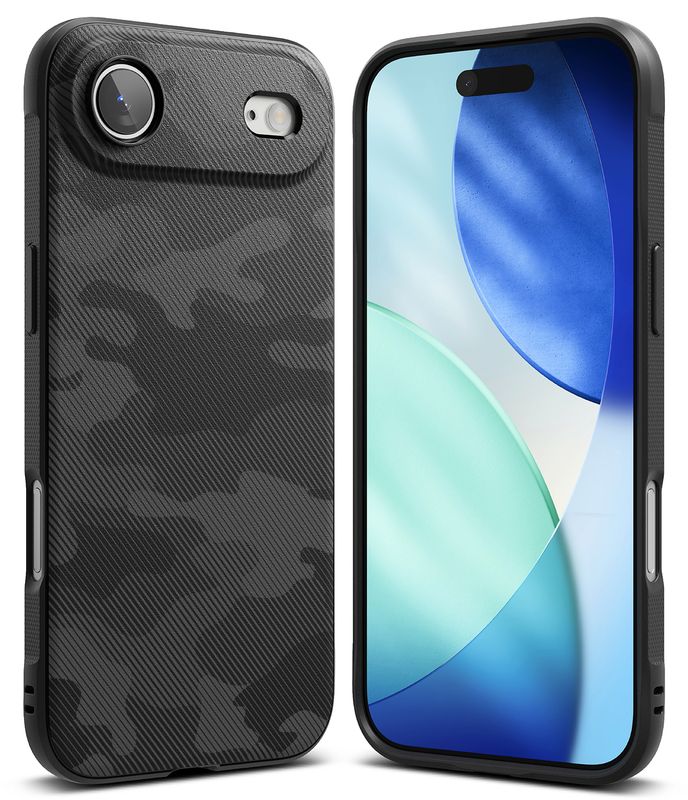 Onyx for iPhone 17 Air Military-Grade Slim Protective Case - Camo Black