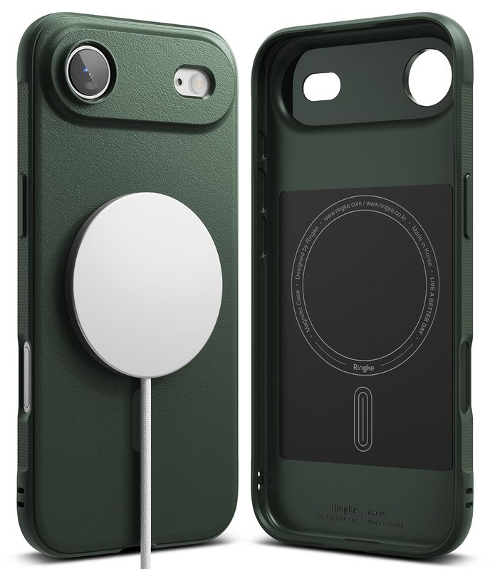 Onyx for iPhone 17 Air MagSafe Accessories Case – Dark Green