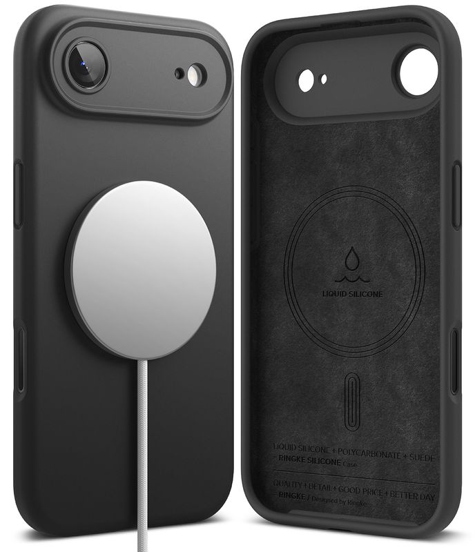 SI for iPhone 17 Air MagSafe Accessories Case - Black