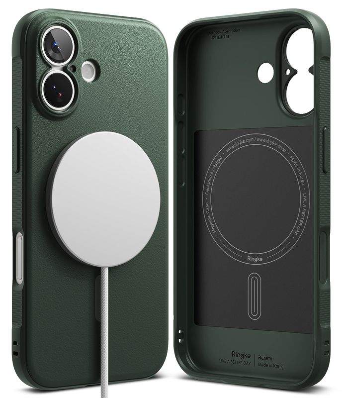 Onyx for iPhone 17 MagSafe Accessories Case – Dark Green