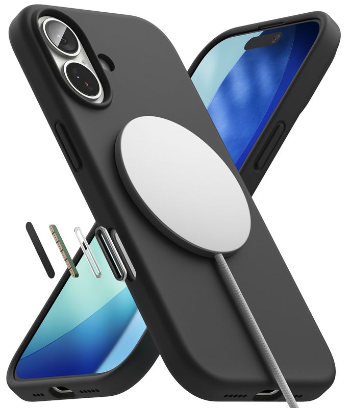 SI for iPhone 17 MagSafe Accessories Case - Black