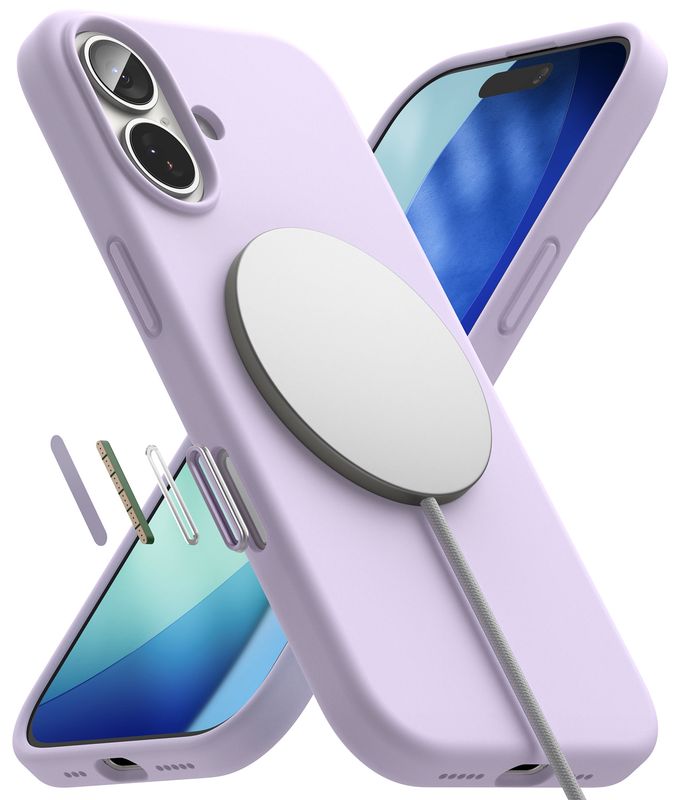 SI for iPhone 17 MagSafe Accessories Case - Light Purple