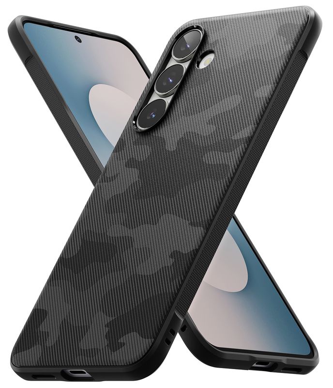 Onyx for Galaxy S25 FE Military-Grade Slim Protective Case - Camo Black