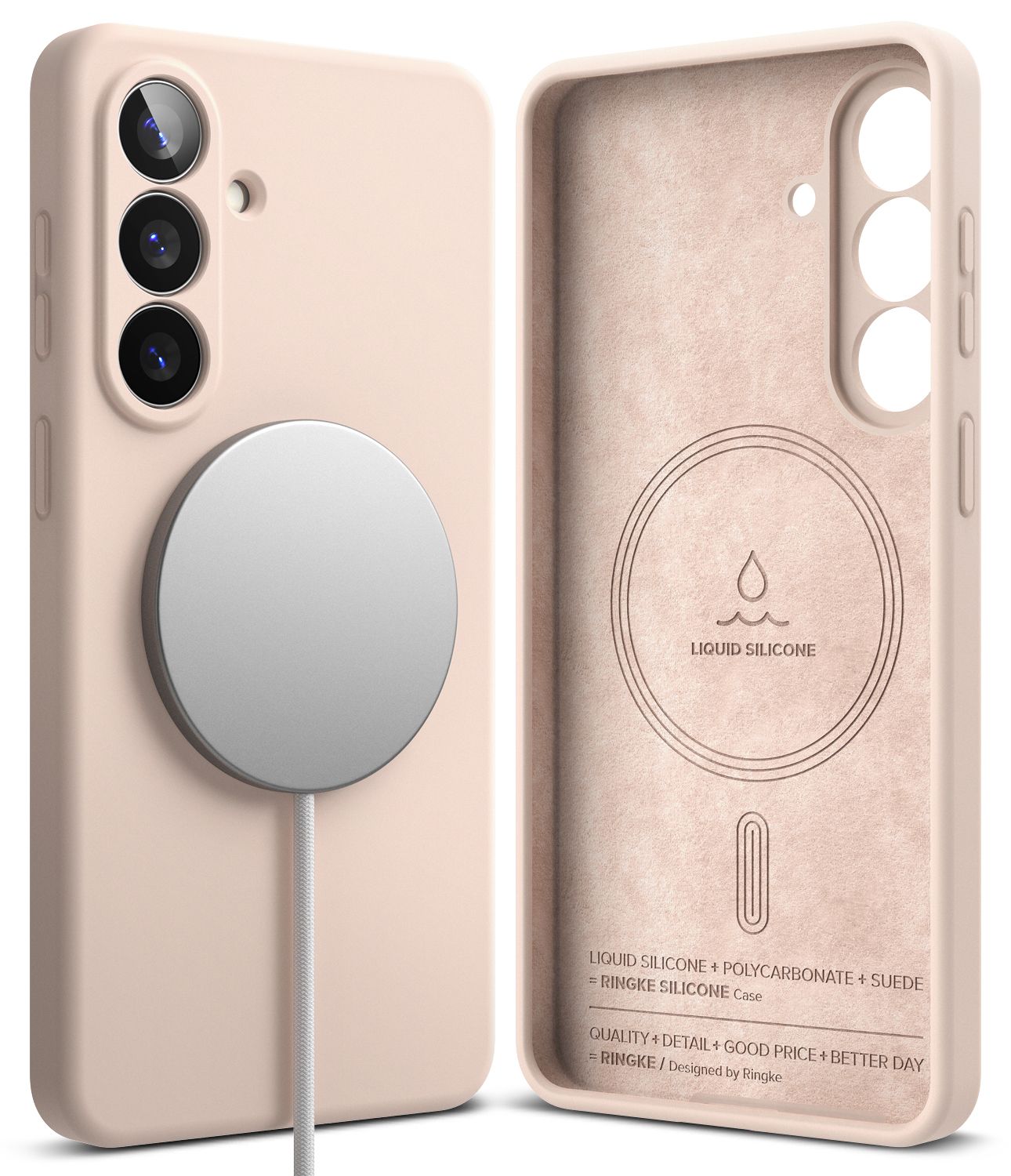 SI for Galaxy S26 Plus MagSafe Accessories Case - Pink Sand SI for Galaxy S26 Plus MagSafe Accessories Case - Pink Sand