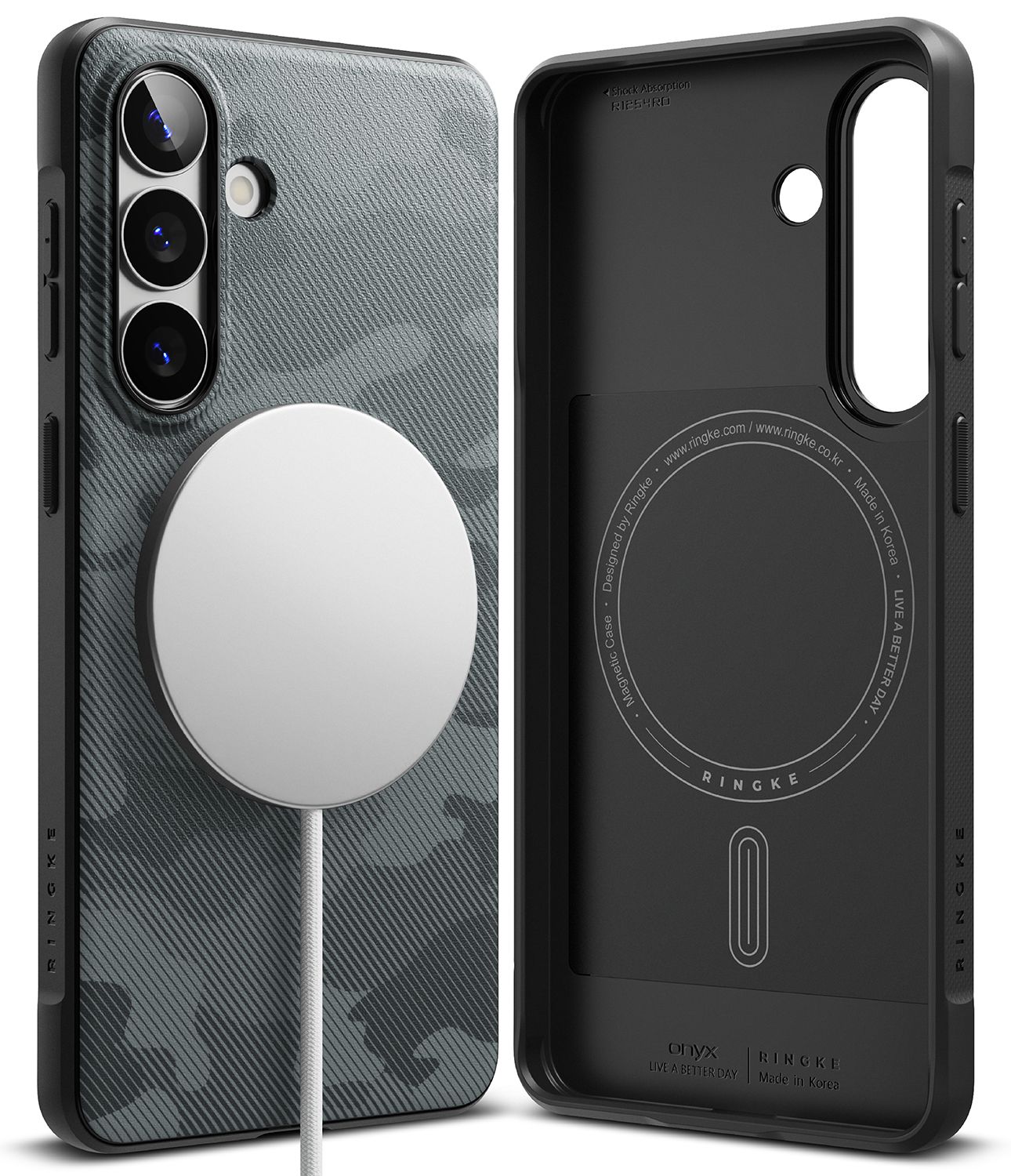 Onyx for Galaxy S26 MagSafe Accessories Case - Camo Black Onyx for Galaxy S26 MagSafe Accessories Case - Camo Black