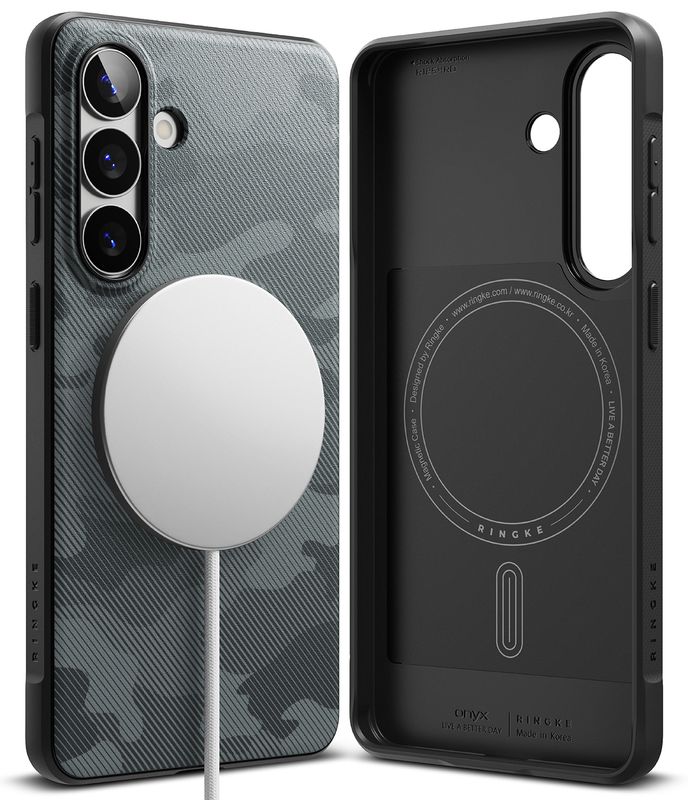 Onyx for Galaxy S26 MagSafe Accessories Case - Camo Black Onyx for Galaxy S26 MagSafe Accessories Case - Camo Black