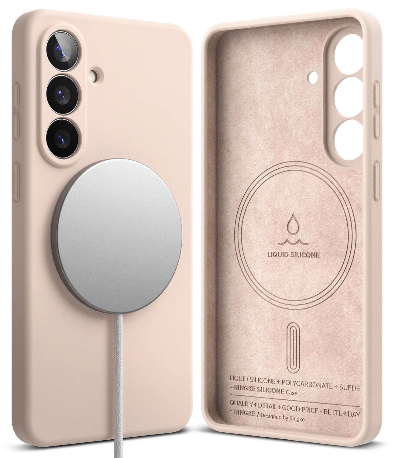 SI for Galaxy S26 MagSafe Accessories Case - Pink Sand SI for Galaxy S26 MagSafe Accessories Case - Pink Sand