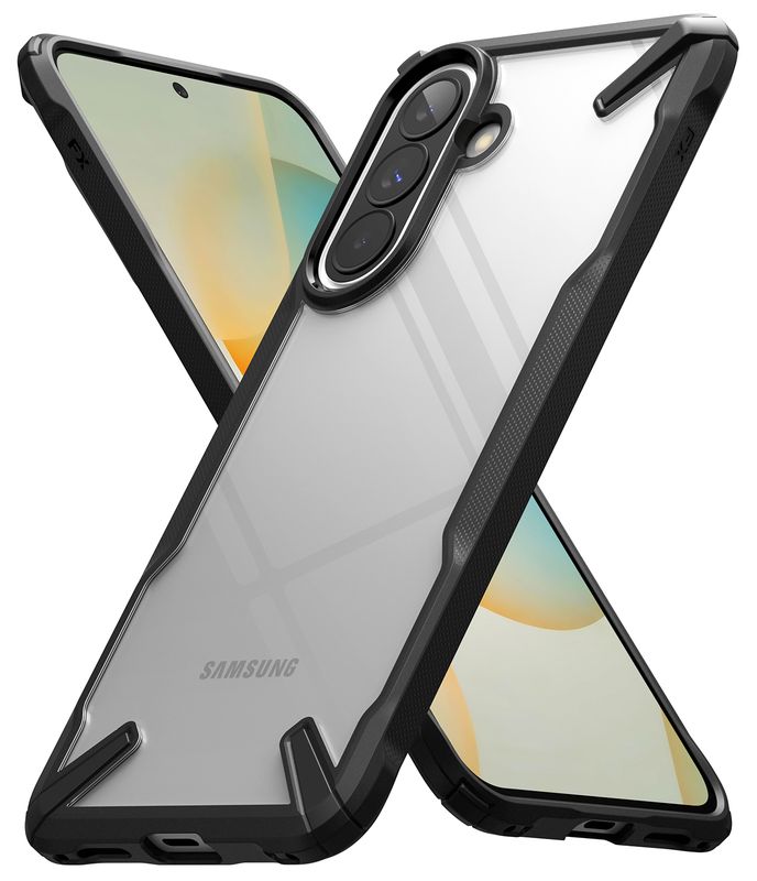 Fusion X for Galaxy A57 Military-Grade Slim Protective Case - Black