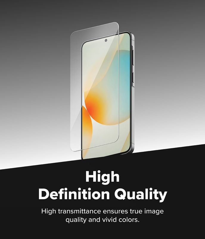 Easy Slide Premium Tempered Glass (2 Pack) Screen Protector for Galaxy A57