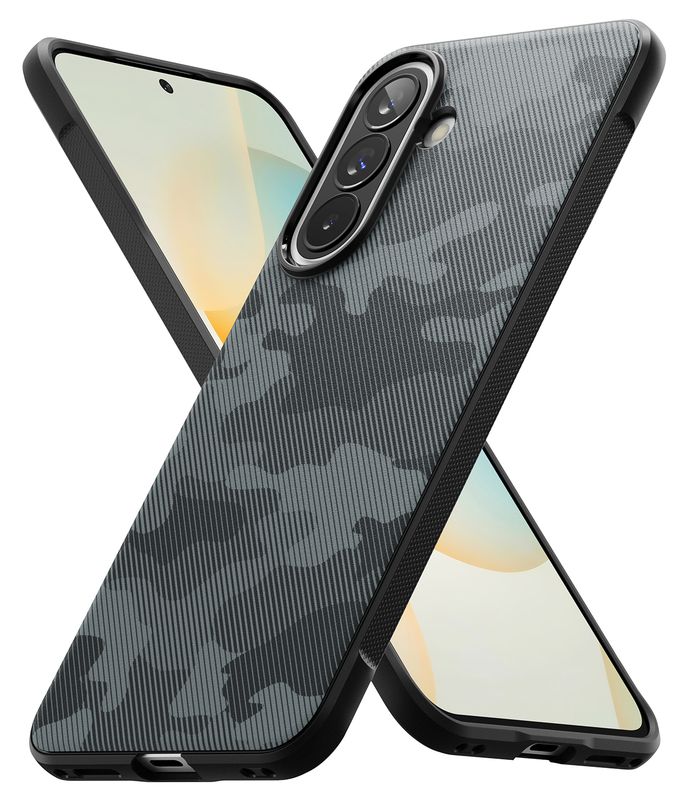Onyx for Galaxy A57 Military-Grade Slim Protective Case - Camo Black
