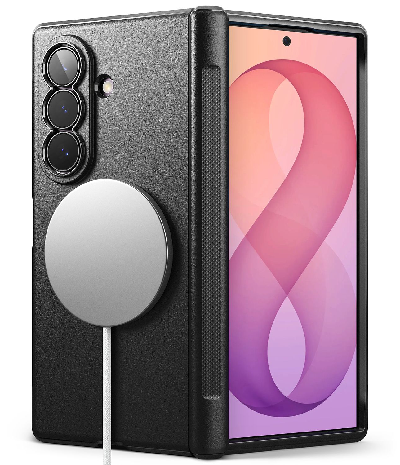 Onyx Flap MagSafe for Galaxy Z Fold8 Ultra Military-Grade Slim Protective Case - Black Onyx Flap MagSafe for Galaxy Z Fold8 Ultra Military-Grade Slim Protective Case - Black