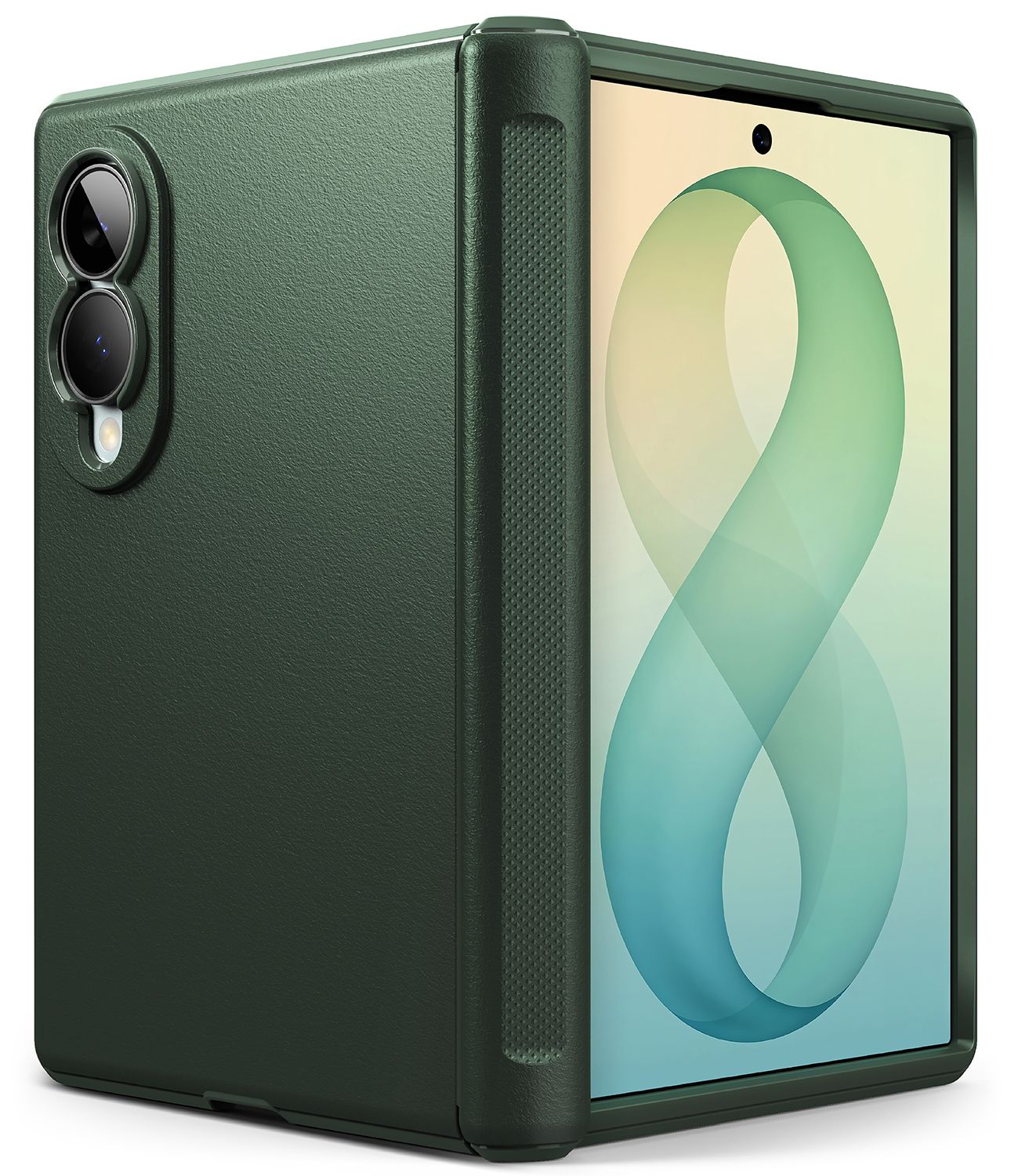 Onyx Flap for Galaxy Z Fold8 Military-Grade Slim Protective Case - Dark Green Onyx Flap for Galaxy Z Fold8 Military-Grade Slim Protective Case - Dark Green