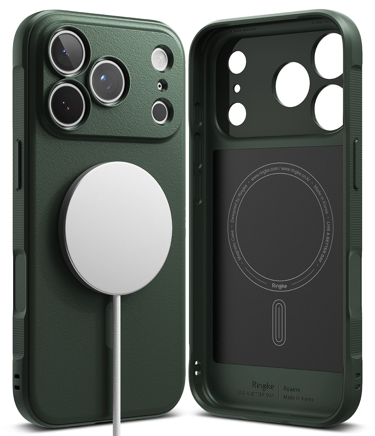 Onyx for iPhone 18 Pro Max / iPhone 17 Pro Max MagSafe Accessories Case – Dark Green Onyx for iPhone 18 Pro Max / iPhone 17 Pro Max MagSafe Accessories Case – Dark Green