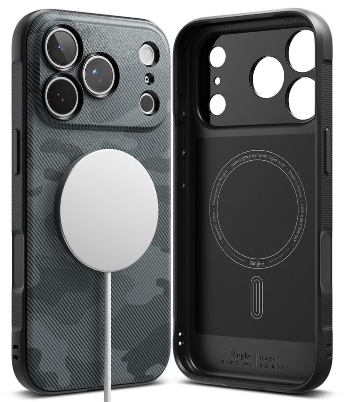 Onyx for iPhone 18 Pro Max / iPhone 17 Pro Max MagSafe Accessories Case – Camo Black