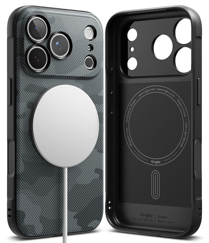 Onyx for iPhone 18 Pro / iPhone 17 Pro MagSafe Accessories Case – Camo Black