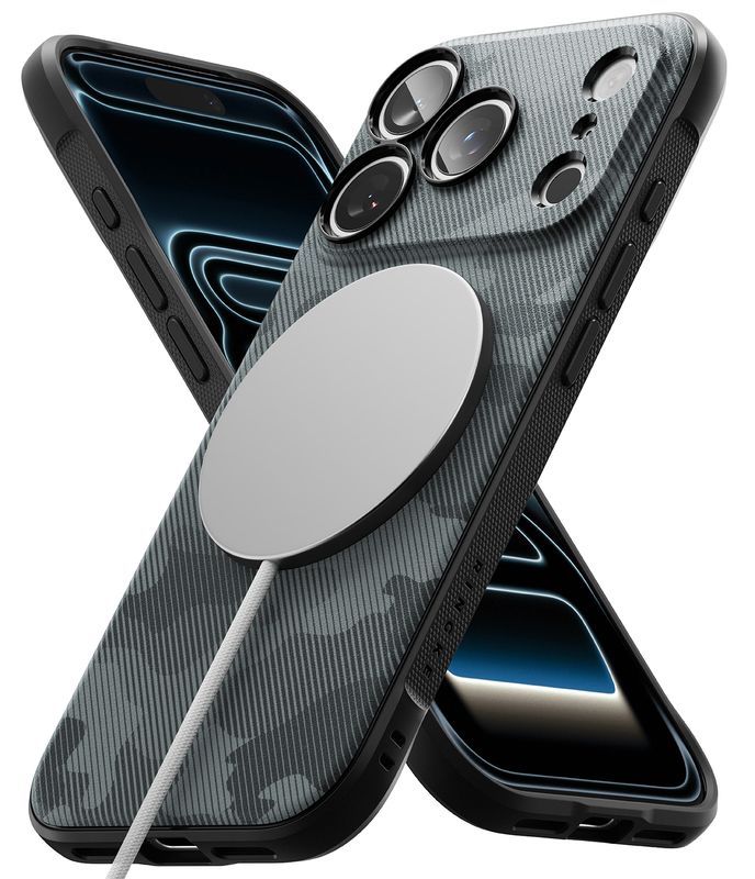 Onyx for iPhone 18 Pro / iPhone 17 Pro MagSafe Accessories Case – Camo Black
