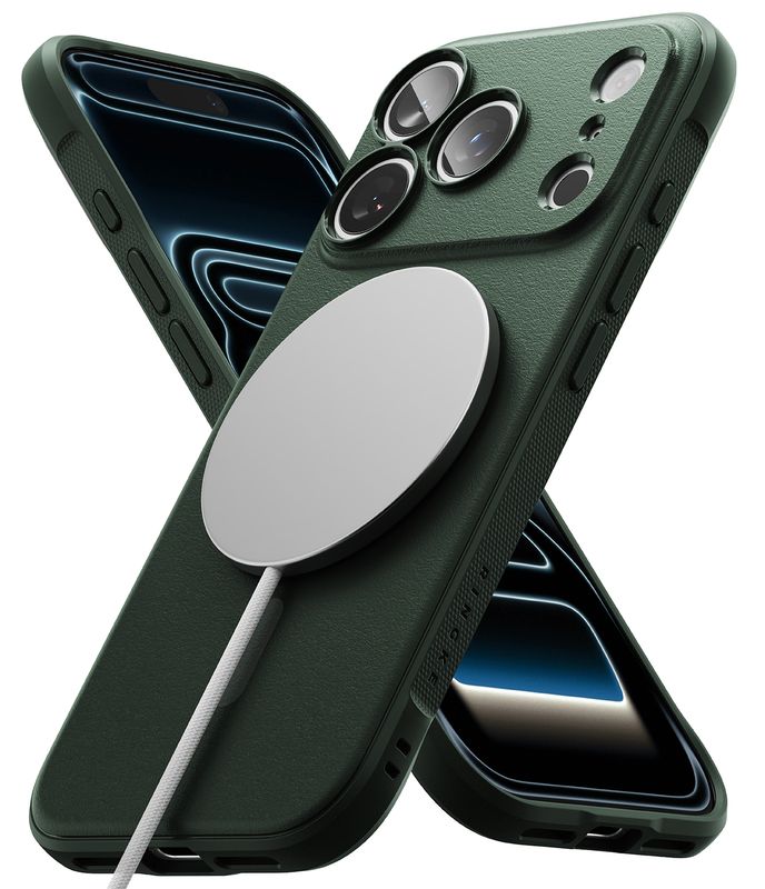 Onyx for iPhone 18 Pro / iPhone 17 Pro MagSafe Accessories Case – Dark Green