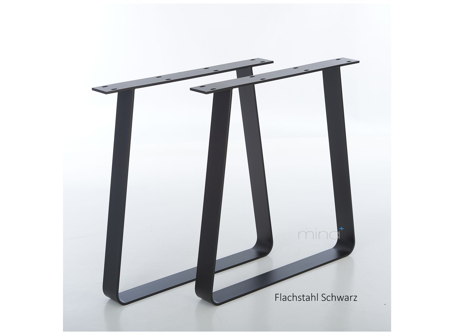 Tischgestell Flachstahl Schwarz TR F 8008 SW Tischgestell Flachstahl Schwarz TR F 8008 SW