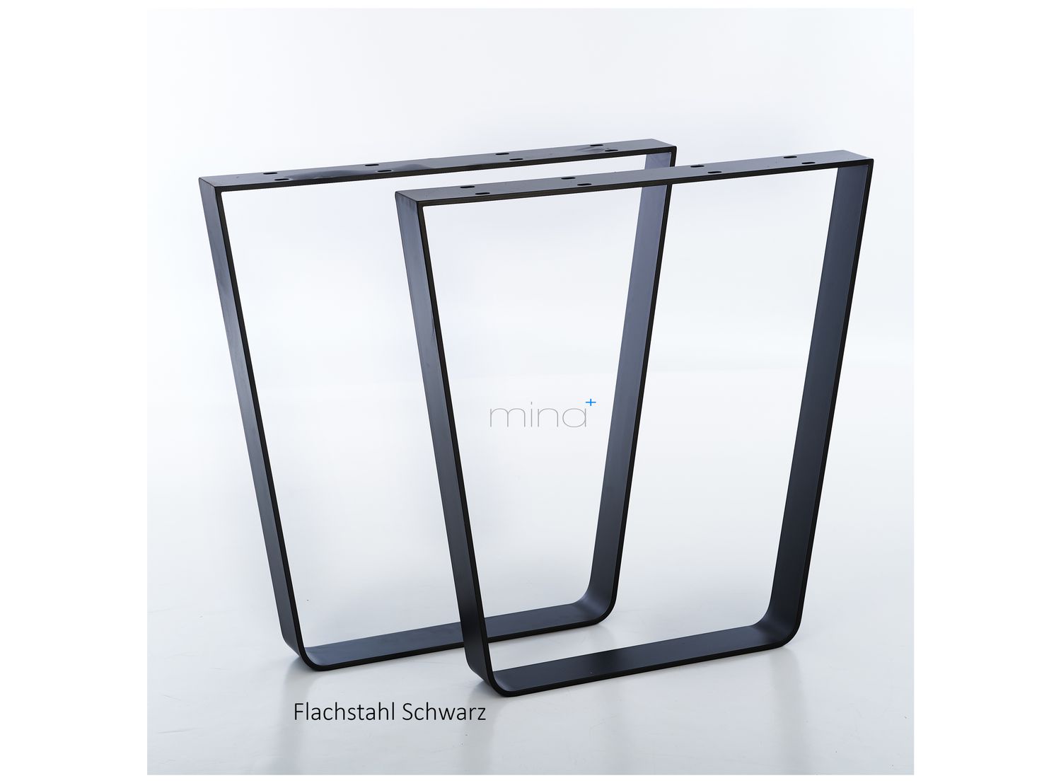 Tischgestell Flachstahl Schwarz V F 8008 SW Tischgestell Flachstahl Schwarz V F 8008 SW