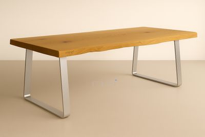 Tischgestell Edelstahl  Flachstahl TR F 8010