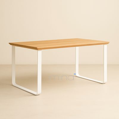 Tischgestell Flachstahl Weiß U F 8008 W