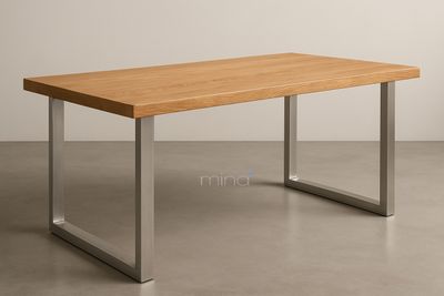 Tischgestell Edelstahl  Modell U ED 8040