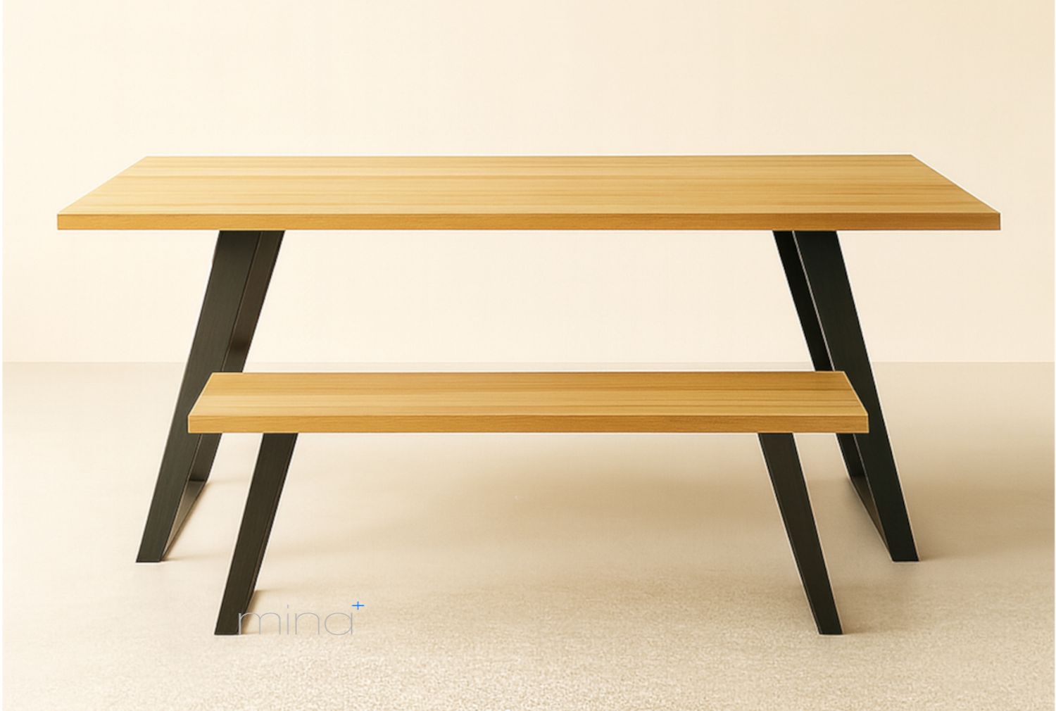 Bankgestell Flachstahl B U 80 SW Bankgestell Flachstahl B U 80 SW