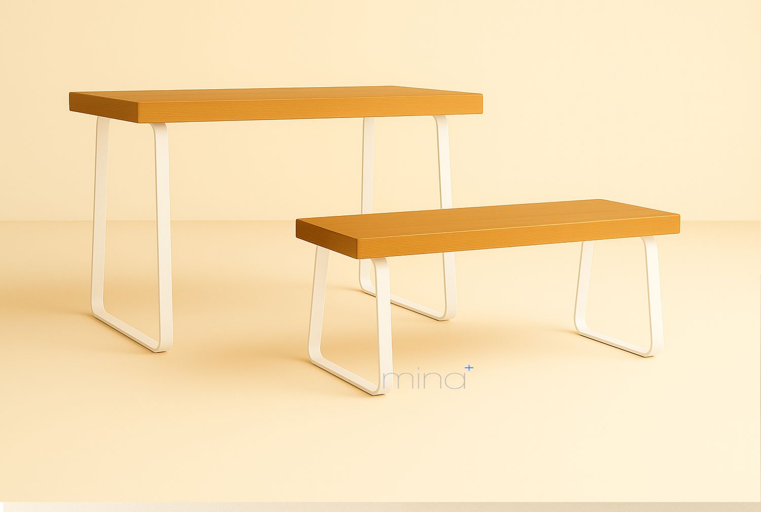 Bankgestell Flachstahl B TR F 8008 W Bankgestell Flachstahl B TR F 8008 W