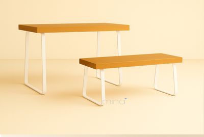 Bankgestell Flachstahl B TR F 8008 W Bankgestell Flachstahl B TR F 8008 W