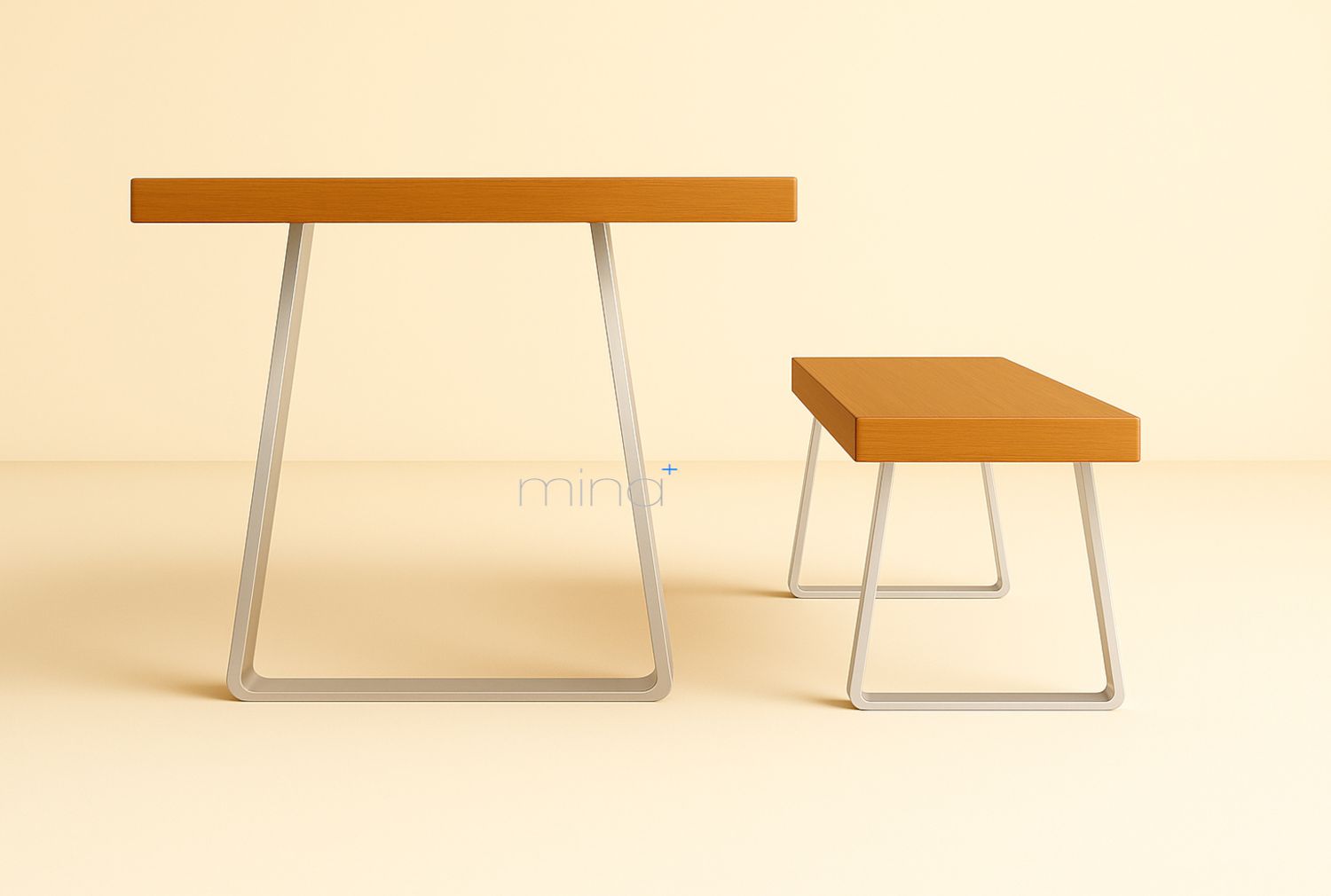 Bankgestell Edelstahl Flachstahl B TR F 8010 Bankgestell Edelstahl Flachstahl B TR F 8010