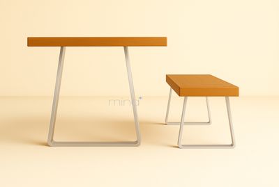 Bankgestell Edelstahl Flachstahl B TR F 8010 Bankgestell Edelstahl Flachstahl B TR F 8010