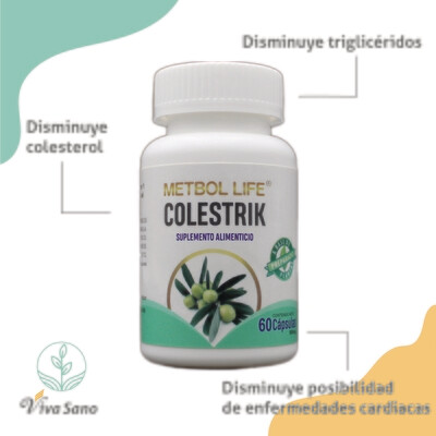Colestrik 60 cápsulas 500mg c/u