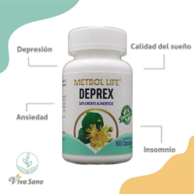 Deprex 60 cápsulas de 500mg c/u