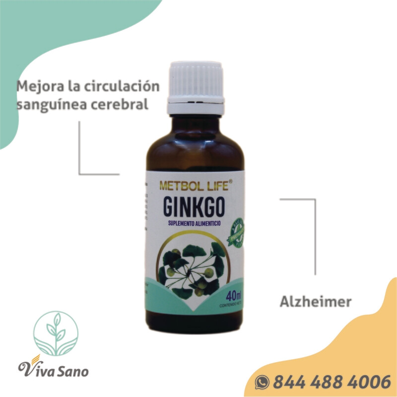 Ginkgo Biloba gotas 40ml