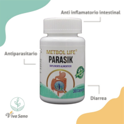 Parasik 30 Cápsulas de 500mg c/u