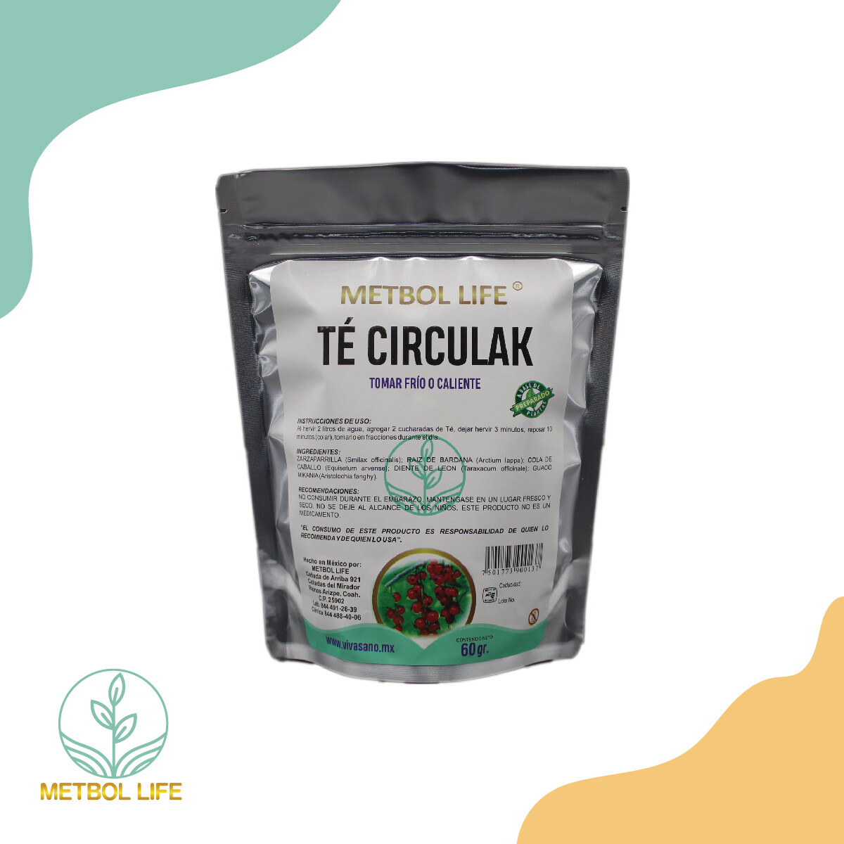 Té Circulak sobre de 60g