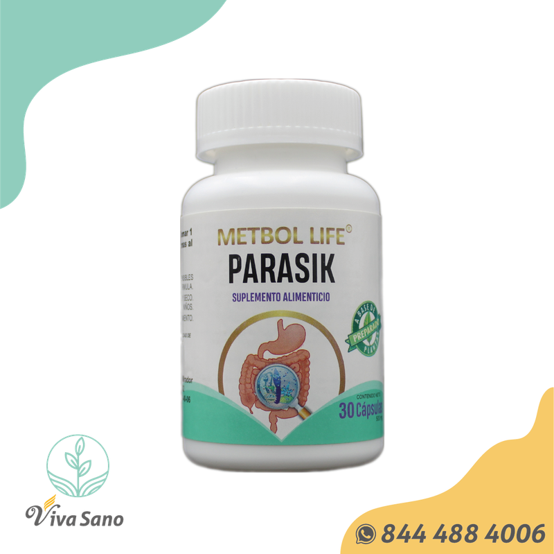 Parasik 30 cápsulas/500mg