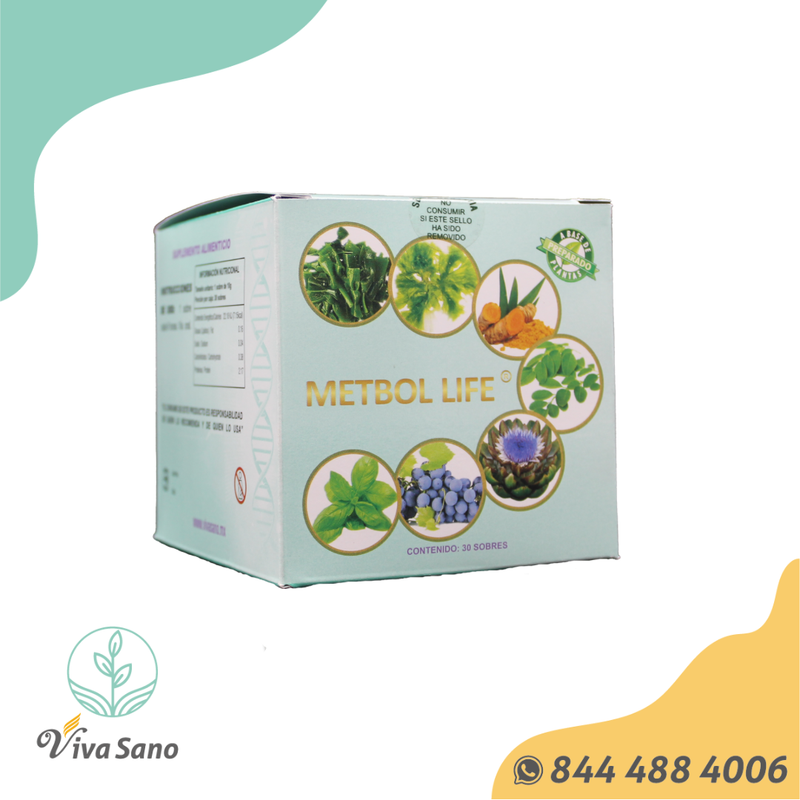 Metbol Life 30 sobres 7 cápsulas/500mg