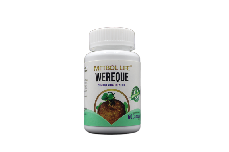 Wereque 60 cápsulas 500mg c/u