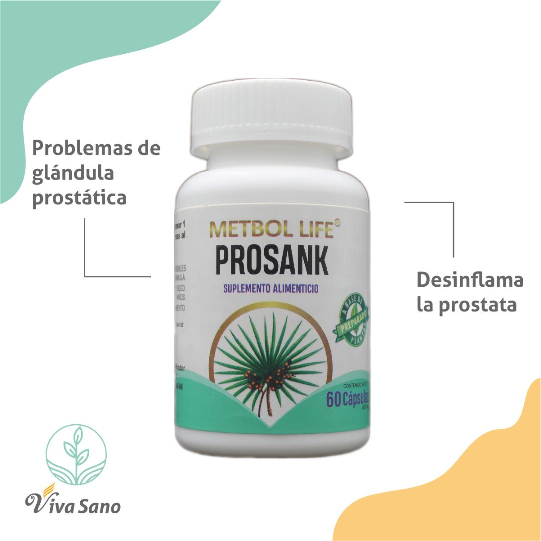 Prosank 60 cápsulas 500mg c/u