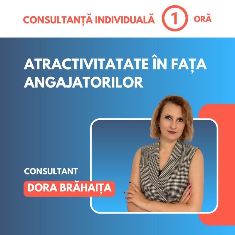 Consultanta individuala: Atractivitate in fata angajatorilor