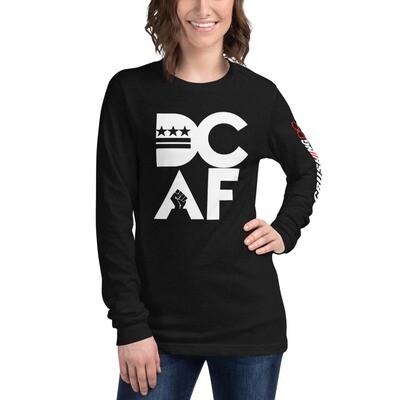 DCAF Fist Women's Long Sleeve Shirt--Crushing Sleeve
