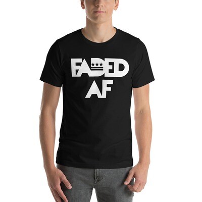 FADED AF Unisex T-Shirt (White Print)
