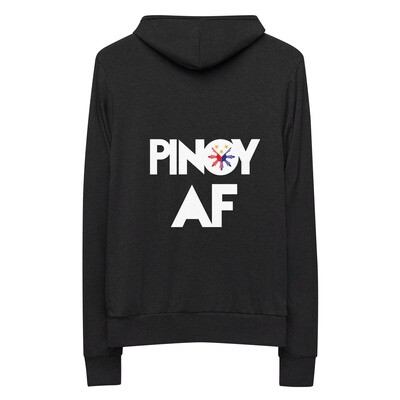PINOY AF Unisex zip hoodie