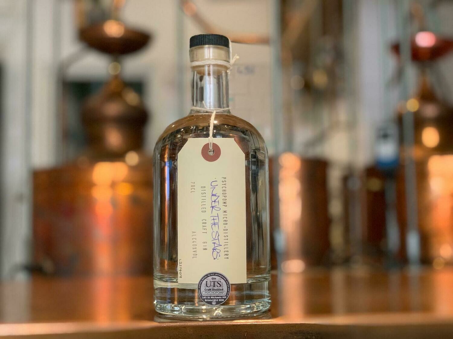 70cl Under the Stars Gin by Psychopomp Micro-distillery