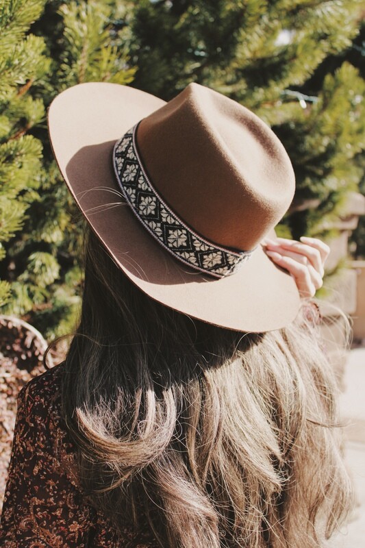 Olive &amp; Pique - Kaleo - Pecan Fedora Hat