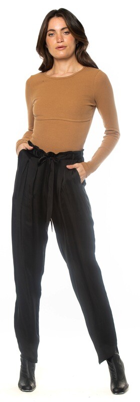 Tolani  Gigi Black Silk Pant